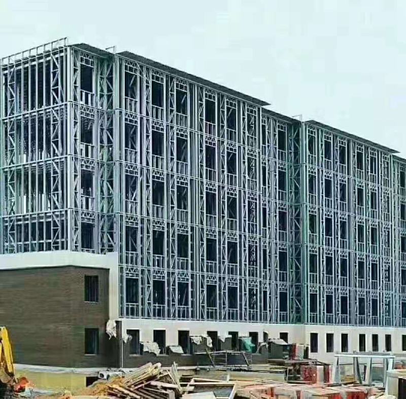 国内装配式建筑轻钢别墅最高可以建多少层?(图2) 睿婕轻钢别墅主体