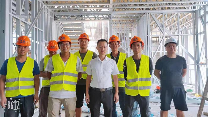 轻钢别墅公司超低报价,提供施工指导建出来的房子是什么样子?(图3) 睿婕团队
