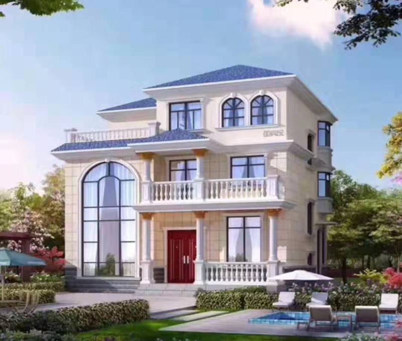 轻钢别墅公司超低报价,提供施工指导建出来的房子是什么样子?(图4) 睿婕轻钢别墅