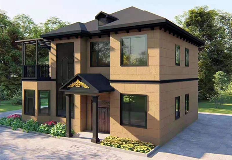 轻钢别墅都适合搭建什么类型的房屋?(图1) 睿婕轻钢别墅