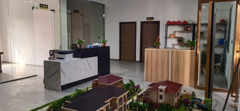 睿婕轻钢别墅萍乡工厂 正式建成 11月份投入生产!(图2) 睿婕轻钢别墅办公室
