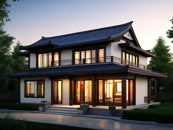 冬季里的温暖家园:轻钢别墅的魅力