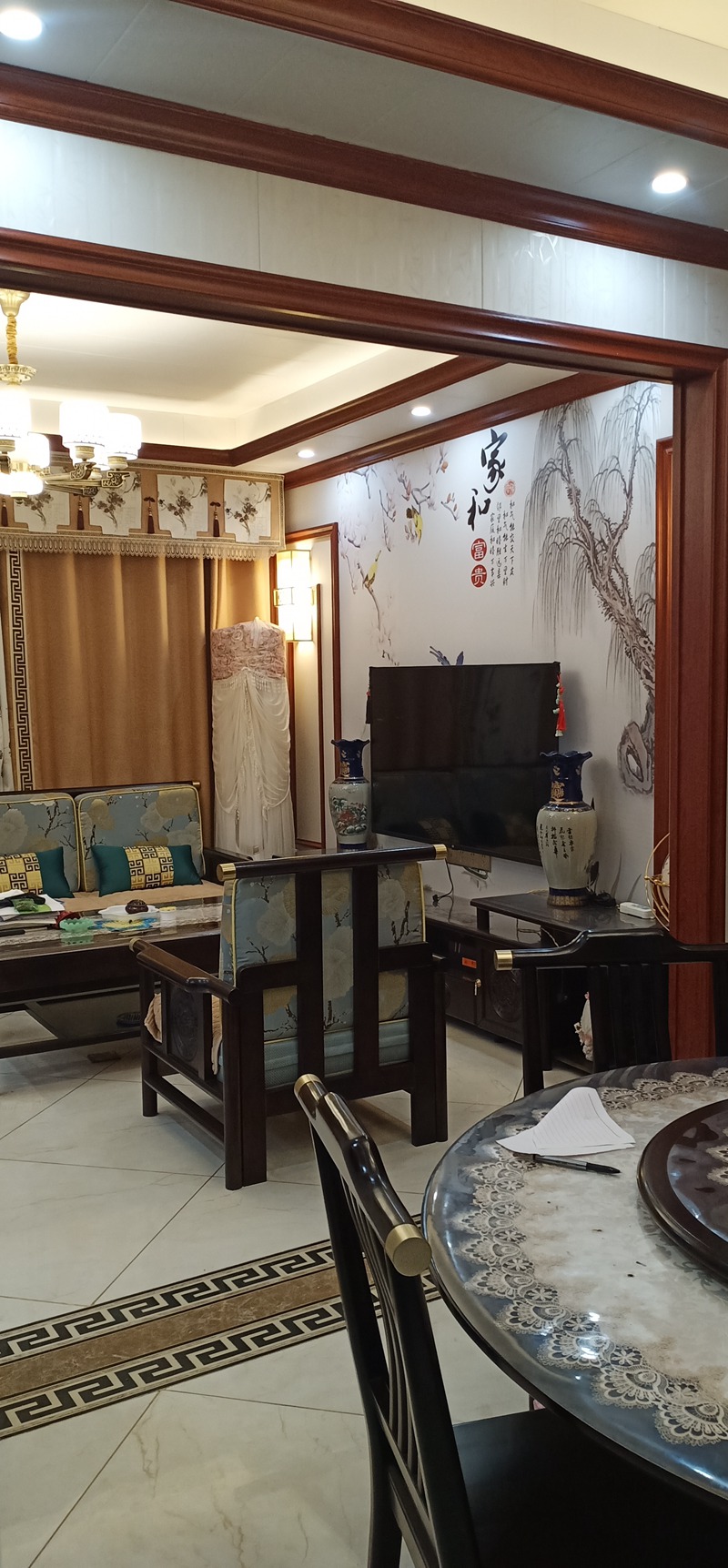 农村最便宜的建房方式是砖混或者框架结构吗?(图3) 睿婕轻钢别墅室内装修