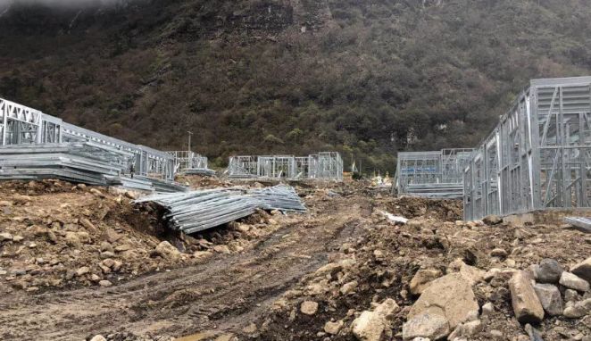 海拔4500米西藏军区建起了轻钢阳光房!你还觉得轻钢不靠谱吗?(图5) 睿婕轻钢别墅