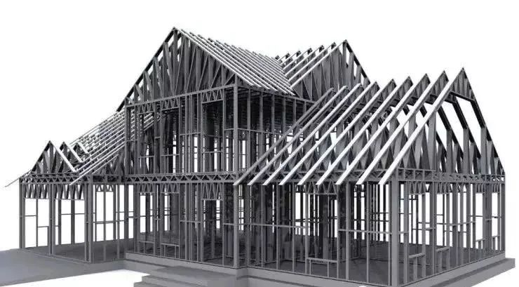 重磅消息!住建部:全国建成钢结构装配式农房突破10万户!(图1) 睿婕轻钢别墅