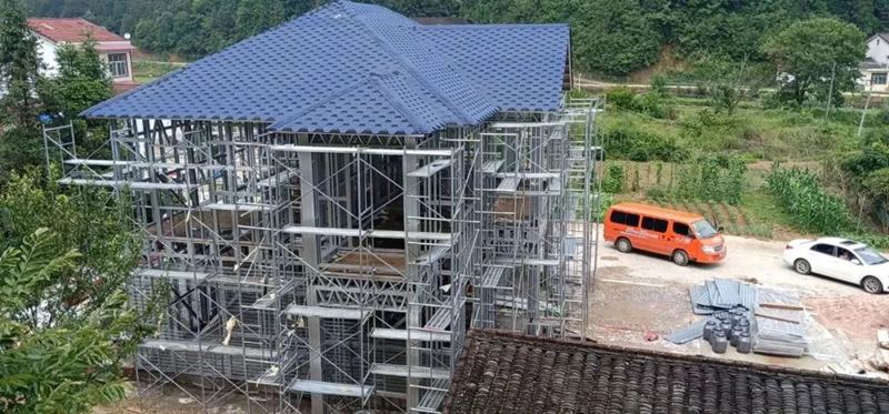 为什么建轻钢别墅的人越来越多,它到底有什么优势?(图1) 睿婕轻钢别墅