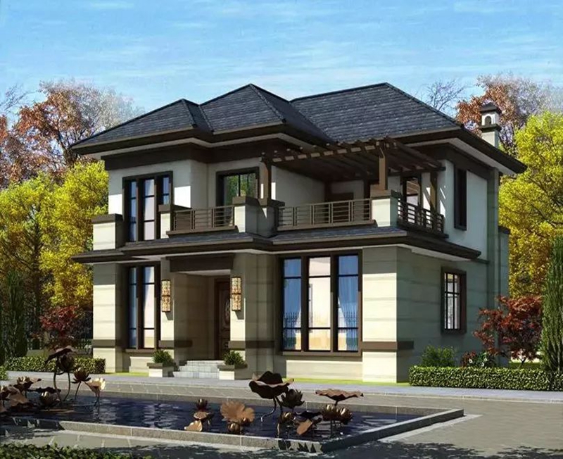 自建房是建轻钢房屋还是传统房屋?哪个价格更划算?(图8) 睿婕轻钢别墅