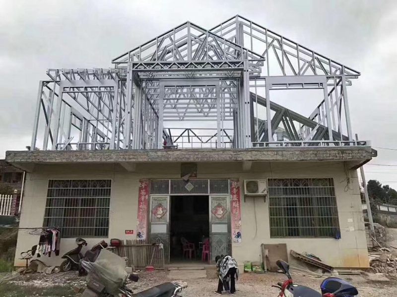房屋加层加屋顶优先选用轻钢!看完你就真相大白(图5) 睿婕轻钢别墅
