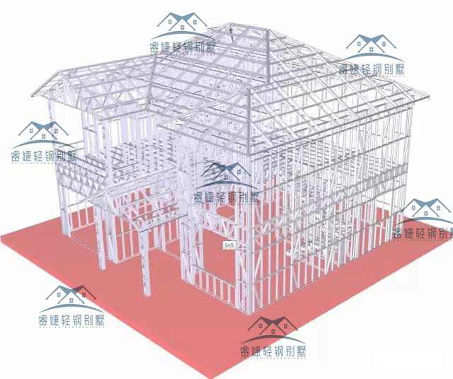 200多平别墅25天完工是什么体验?安徽王总轻钢别墅全过程揭秘!(图5) 200多平别墅25天完工是什么体验?安徽王总轻钢别墅全过程揭秘!(图5)