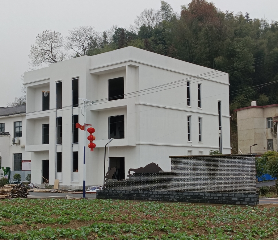 睿婕轻钢别墅成功竣工萍乡市研学楼项目，成就新里程碑！(图2)