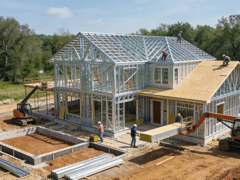 汉良轻钢别墅适合沿海地区吗？抗震防风怎么样？(图1)