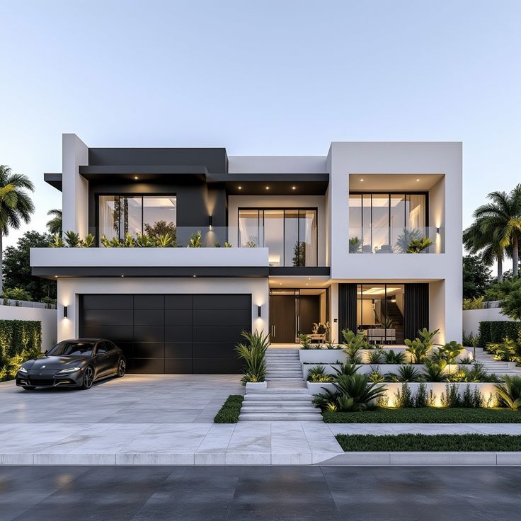 汉良现代简约轻钢别墅，这才是年轻人想要的家(图2)