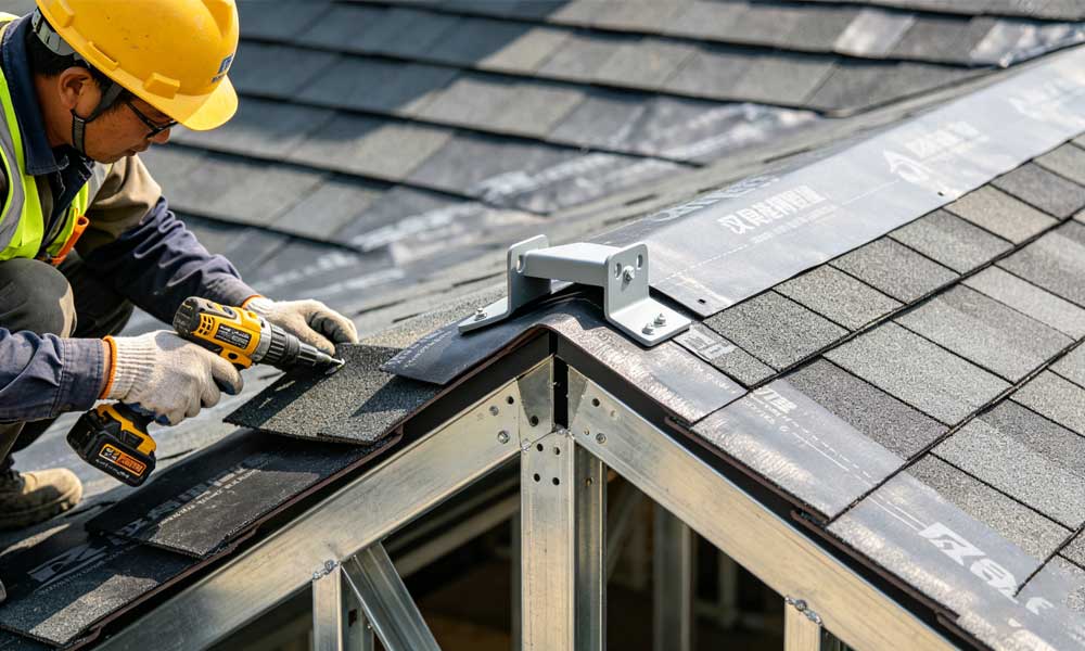 汉良轻钢别墅屋面瓦如何选?使用寿命分析(图1) 汉良轻钢别墅屋面瓦如何选?使用寿命分析(图1)