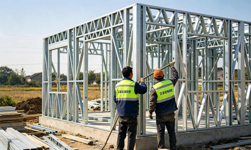 湖北建轻钢别墅多少钱？有补贴吗？(图2)