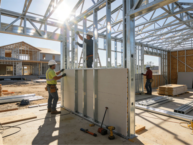 为什么非洲开发商首选睿婕轻钢别墅？自带光伏储能，告别柴油发电机  (图2)