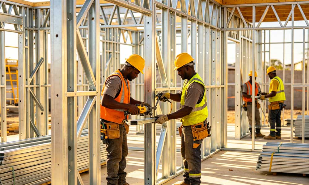 房地产开发商必看：汉良睿婕轻钢别墅+光伏储能，非洲项目增值利器(图2)