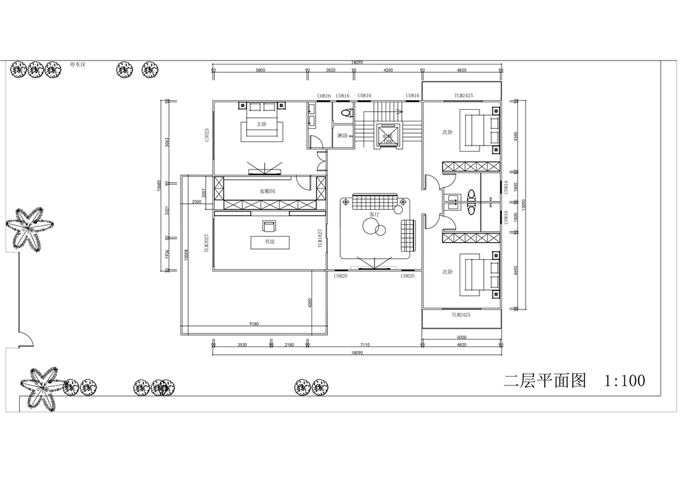 睿婕3层现代风格轻钢别墅(图5)
